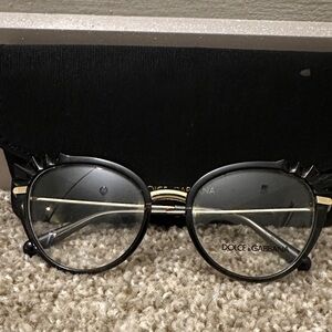 Dolce & Gabbana Black Eyeglasses